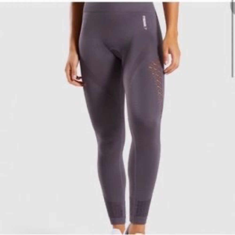 Gymshark Energy Seamless Leggings - purple grey